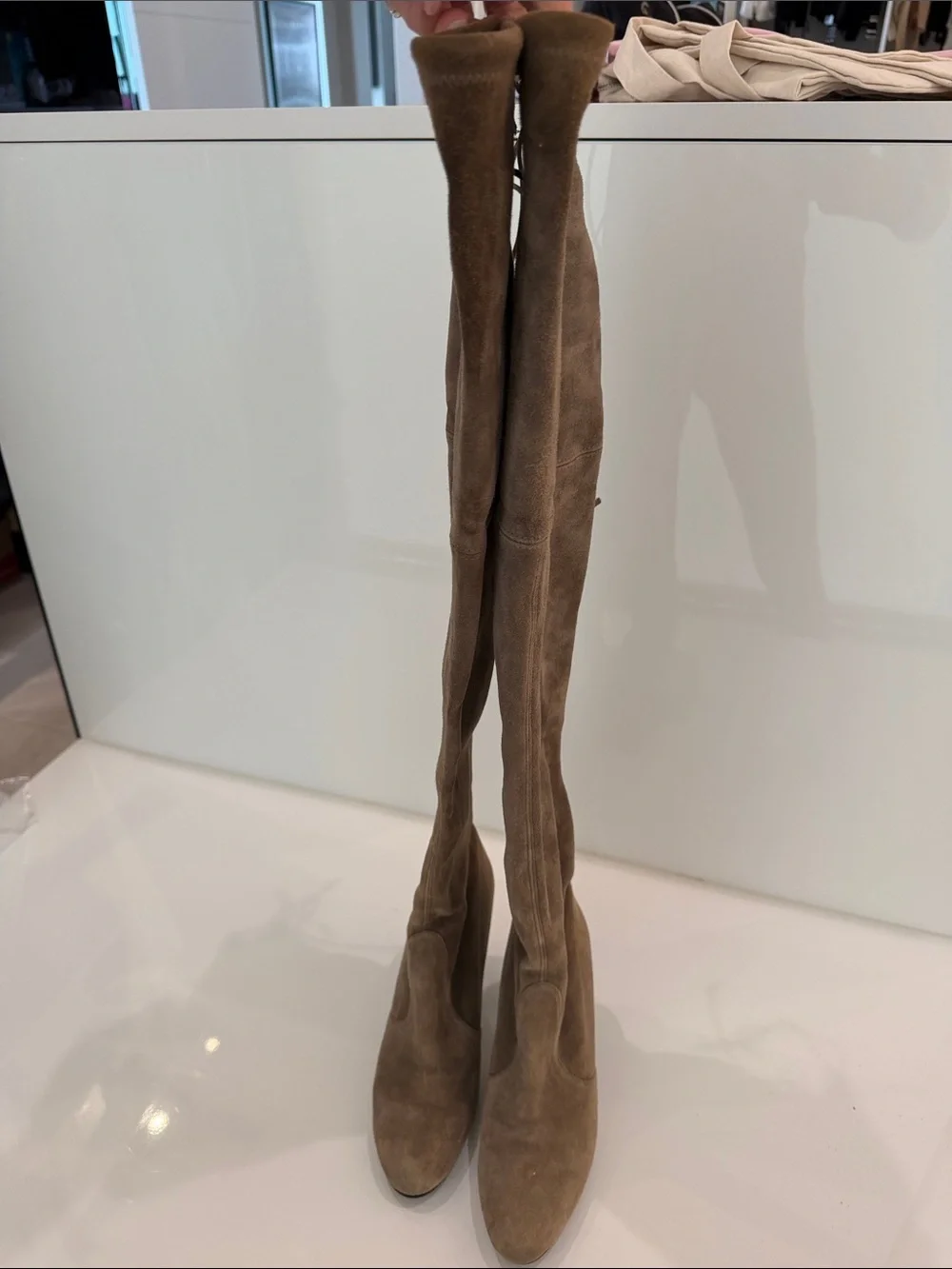 Stuart Weitzman elegant over